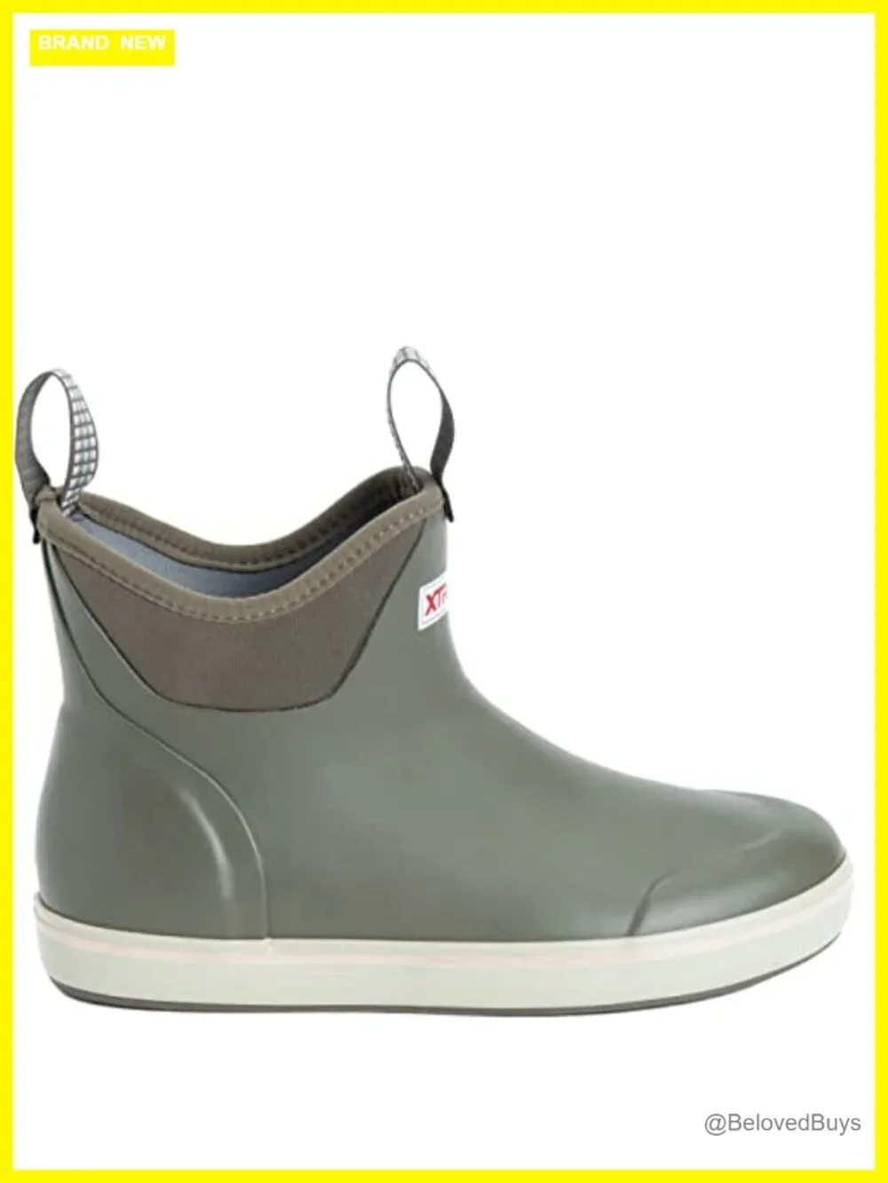 Women's 6 in Ankle Deck Boot - Waterproof Slip-Resistant Pull-On